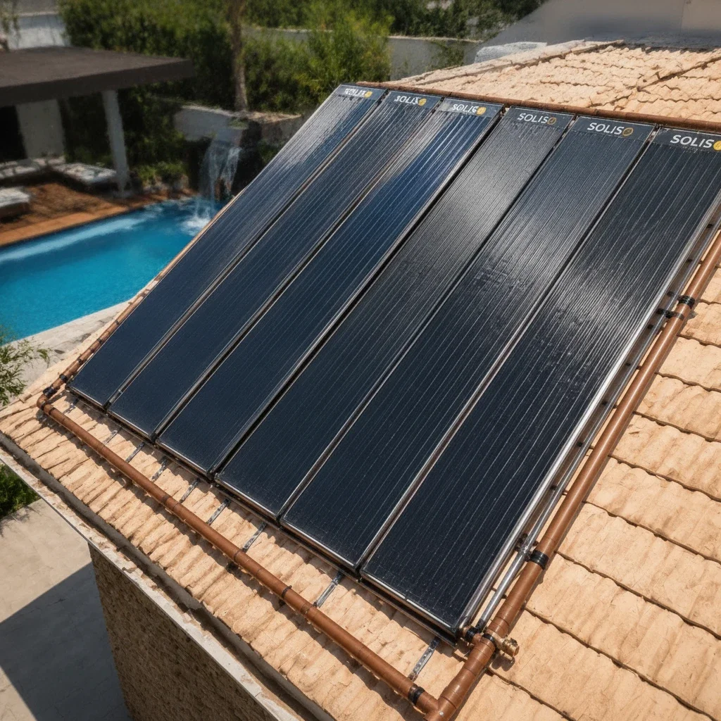 aquecimento solar para piscina