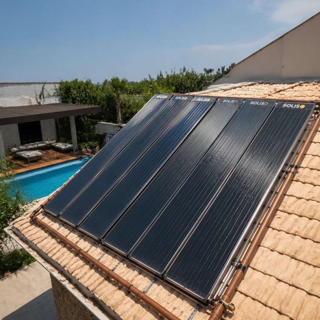 aquecimento solar para piscina