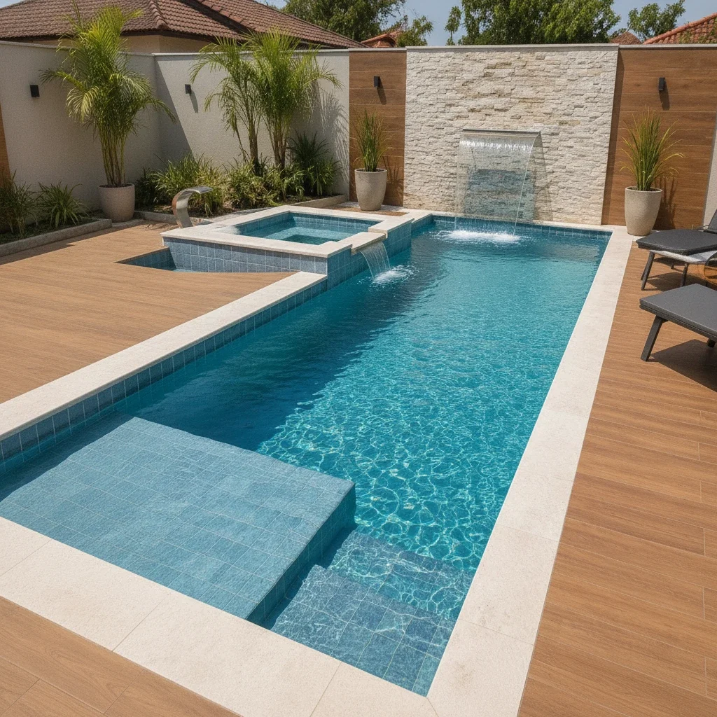 reforma de piscina de concreto