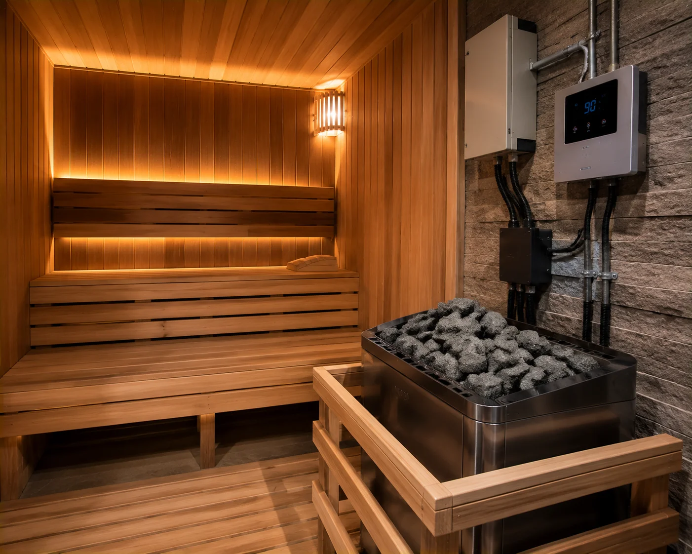 montagem de sauna em Minas Gerais