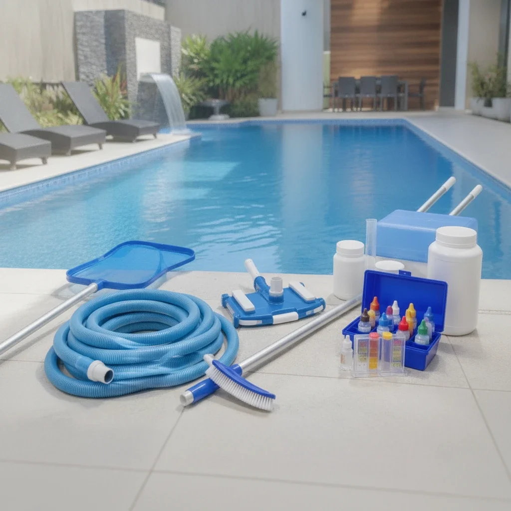 manutenção piscina