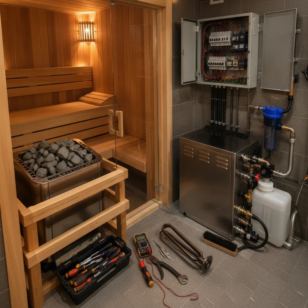conserto de sauna