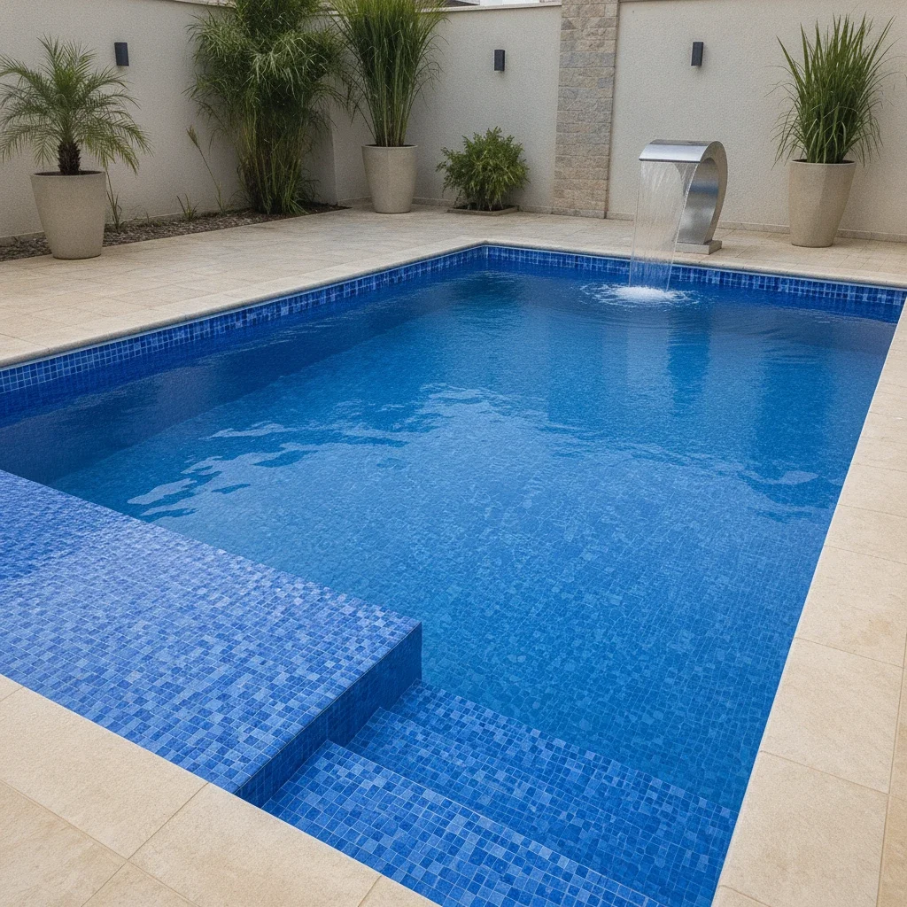 reforma de piscina com troca de vinil