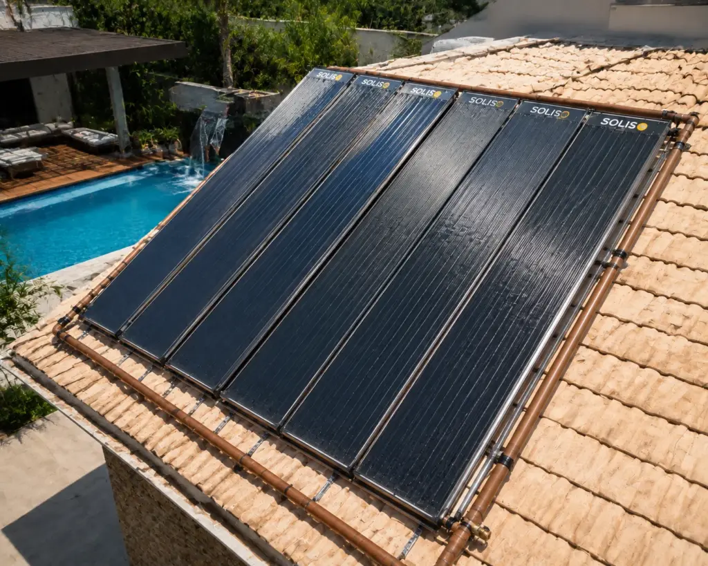 Instalação de Aquecimento Solar para Piscinas