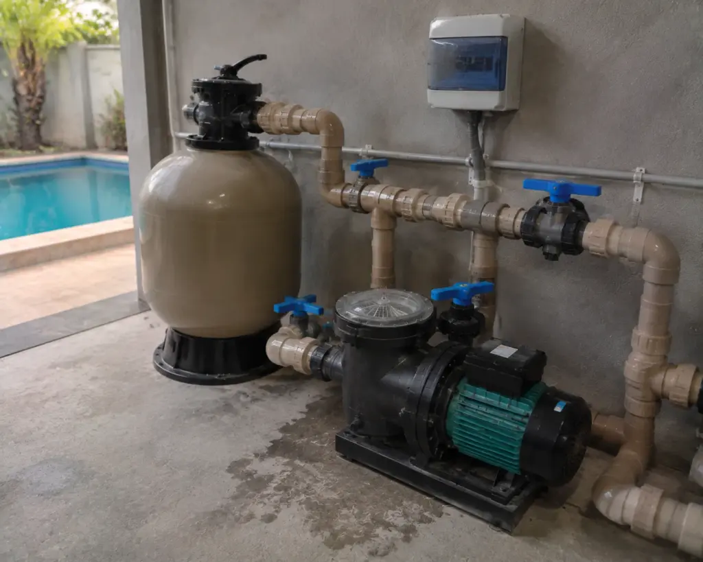 Instalação de Motobombas para Piscinas