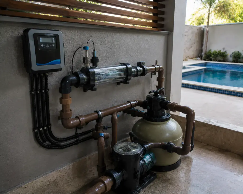 Instalação de Gerador de Cloro para Piscinas