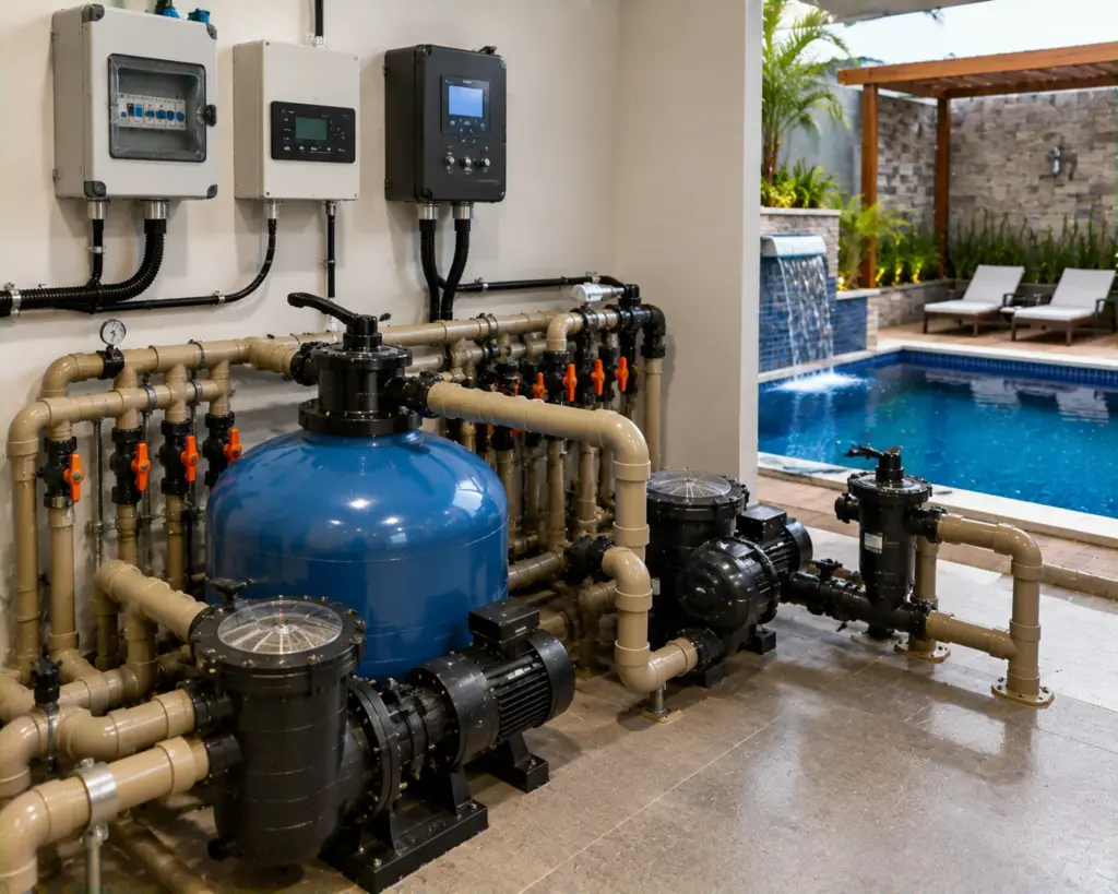 Revisão Completa dos Equipamentos de Piscinas