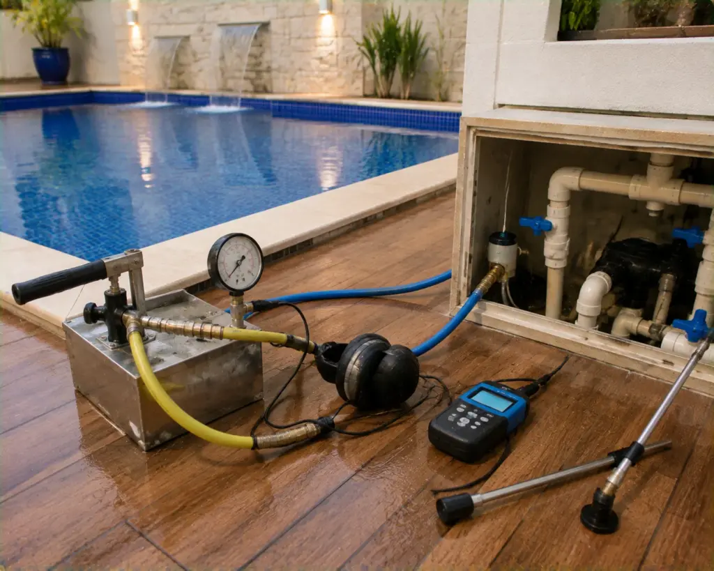 Detecção de Vazamentos em Piscinas