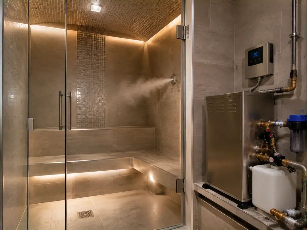 Instalação de Sauna a Vapor