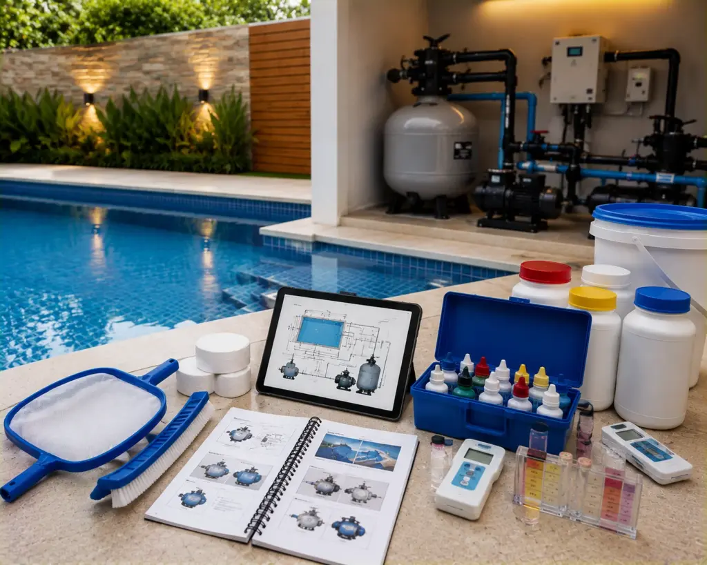 Orientação de Uso e Manutenção de Piscinas